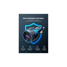 Зарядний пристрій Ugreen 2xUSB 63W (USB-C+USB-A) QC3.0 (EC701) (35023) - мініатюра 5