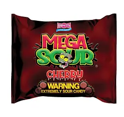Кислі цукерки Barnetts Mega Sour Cherry Candy 104г