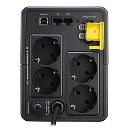 ДБЖ APC Back UPS 750VA/410W, USB, 4xSchuko, (BX750MI-GR) - мініатюра 4