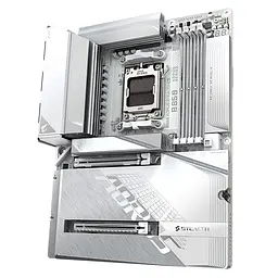 Материнська плата B850 A STEALTH ICE sAM5 B850 4xDDR5 M.2 HDMI ATX білий Gigabyte teh0019088 - мініатюра 4