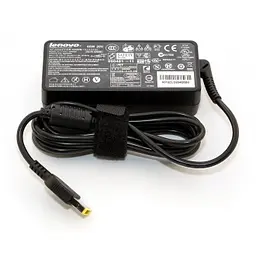 Блок живлення для ноутбука Lenovo 20V 3.25A роз'єм прямокутний з центр. піном ORG - мініатюра 3