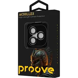 Захисне скло на камеру Proove Achilles для Apple iPhone 17 Pro/17 Pro Max Black (CPPAIP17PM01) [156968] - мініатюра 2
