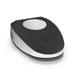 Анальна пробка Mystim Buttplug Rocking Force Vibe 9.5 см (чорний) - мініатюра 3