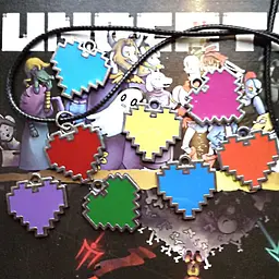 Кулон GeekLand Андертейл Undertale Серце Heart UT.52.31 - мініатюра 3