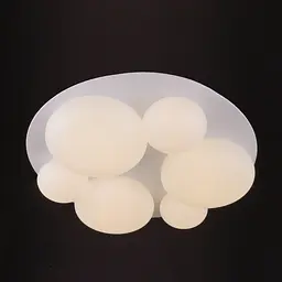 Люстра Brille молекула стельова LED 72W WW+NW+CW WH (BR-922C/1) - мініатюра 2
