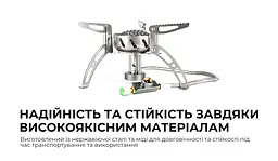 Газовий пальник BRS-107 - мініатюра 11