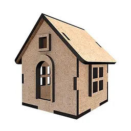 Заготовка для декорування "Будиночок 10" Fabrika Decoru FDPO-349