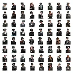 Стікерпак GeekLand Boss Man 60 штук - мініатюра 2