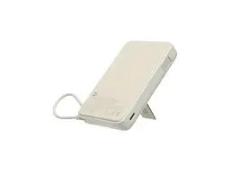Внешний аккумулятор (павербанк) Xiaomi Magnetic 10000mAh with Built-in Stand Beige (BHR08PBGL) - миниатюра 3