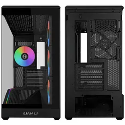 Корпус Lian Li Vector V100R Mini без БП Black (G99.V100RMIX.00) - мініатюра 3