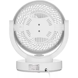 Вентилятор Ardesto FT-B25W настільний 15 см 30 Вт білий - мініатюра 4