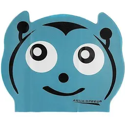 Шапочка для плавання Aqua Speed Zoo Latex Turquoise (1000-116-ufo)