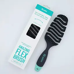 Щітка для дбайливого догляду та укладння волосся антистатична продувна Amazing Flex Brush Spaklean 1 шт - мініатюра 7