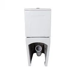 Унітаз-компакт Qtap Nando безободковий з сидінням Soft-close QT12221222AW - мініатюра 4