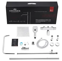 Душова система Kroner KRP Makon - C063 (CV033860) - мініатюра 11