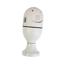 Панорамна камера у вигляді лампочки камера зовнішнього спостереження WiFi Camera 360 ° 2MP E27 - мініатюра 4