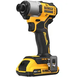 DeWALT Шурупокрут ударний аккумуляторний DeWalt XR Li-Ion 18В акб 2х2А·рік 192Нм 3200об/хв 4200уд/хв кейс TSTAK, ЗП 0.88кг
