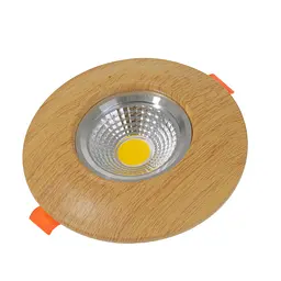 Точковий світильник Brille LED HDL-M46 3W WW Wood 36-340