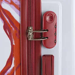 Валіза Semi Line 24" M White/Red Print (T5654-2) - мініатюра 7