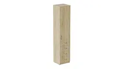 Пенал Анжело Ferrum-decor на 3 полиці з дверима та 4 ящиками 1900x400x380 ДСП Дуб Сонома 16 мм (FRD-104933)
