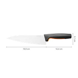 Набір кухонних ножів з бамбуковим блоком Fiskars Functional Form ™ 3 шт 1057553 - мініатюра 3