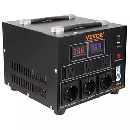 Перетворювач напруги VEVOR ST-5000VA 5000W 110V/220V - мініатюра 4