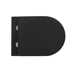 Унітаз підвісний Mixxus Premium Bevel-0304-T1 Black 480x360x360 мм сист. змиву Tornado 1.0 MP6677, Чорний матовий - мініатюра 4
