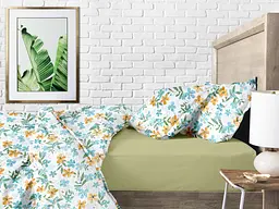 Підковдра полуторна 160х220 MINT FLOWERS COSAS (4822052098493) - мініатюра 2