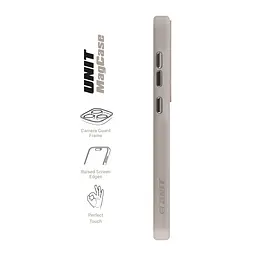 Чехол Samsung Galaxy S24 Plus 5G (SM-S926), Unit MagSafe, серый, прозрачный, магсейф, противоударный, магнитный, панель-накладка с поддержкой MagSafe, с поддержкой беспроводной зарядки, TPU+PC, защита всего корпуса, ударопрочный, ArmorStandart (ARM74866) - мініатюра 3