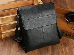 Сумка через плече чоловіча шкіряна Tiding Bag A25-064A - мініатюра 6