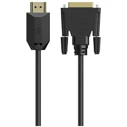 Кабель мультимедійний HDMI M to DVI M 2.0m 4K60Hz HP (HP_DHC-HD05-02M)