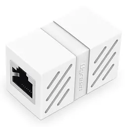 З'єднувач кручений пари RJ45 Ugreen NW114 20311 Білий