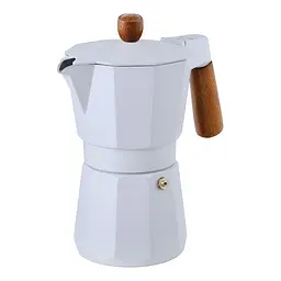 Кавоварка гейзерна Bergner Naturally 6 чашок (BG-38191-WH)