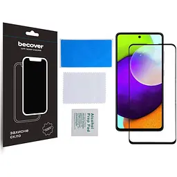 Захисне скло BeCover для Samsung Galaxy A72 SM-A726 Black (705660) - мініатюра 2