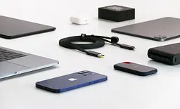 Кабель Rolling Square 6in1, inCharge XL 3 м, чорний (XLL01R) - мініатюра 8