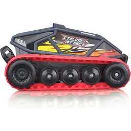 Машинка іграшкова на радіокеруванні Maisto Tech Cyklone Attack сіро-червона (82755 grey/red) - мініатюра 4