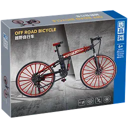 Конструктор велосипед  ZHEGAO OFF-ROAD BICYCLE спортивний офф- роад  258 деталей - мініатюра 2