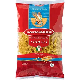 Набір: макаронні вироби Pasta Zara Паста Спіралі 500 г + макаронні вироби Riscossa Фаджіоліні Лісці 500 г - мініатюра 3