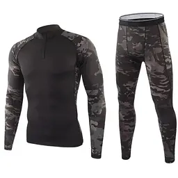 Термобілизна чоловіча Solve Dark Camo S