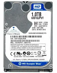 Жорсткий диск Western Digital 2.5 WD Blue 1Tb (WD10JPVT) Б/в