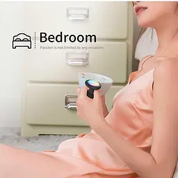 Анальна пробка з вібрацією та підсвічуванням 10X Light Up Rechargeable Anal Plug K000752 - мініатюра 2