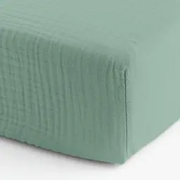 Простирадло на резинці муслін Cosas Ashmint 200х200х20 см (16Muslin_Ashmint_200x200x20) - мініатюра 5