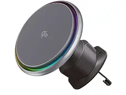 Автомобільний тримач для смартфона Proove IceCore QI2 15W Black (WHIC15002003)