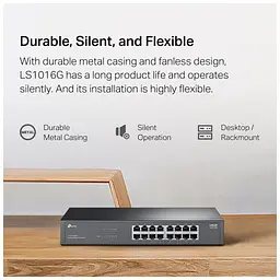 Комутатор мережевий TP-Link LS1016G - мініатюра 10