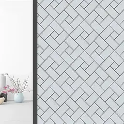 Плівка вітражна декоративна Supretto Rhombus 200×60 см, самоклейна, з УФ-захистом - мініатюра 4