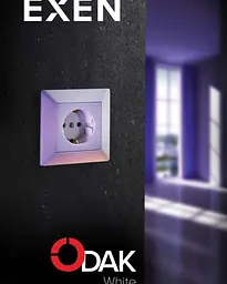 Рамка Horoz Exen Odak, 1-а, біла - мініатюра 3