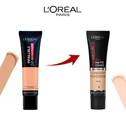 Тональний крем L’Oréal Paris Infaillible Matte 24H Матове покриття, відтінок 200, 30 мг (A9959300) - мініатюра 3