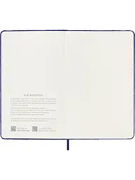 Записник Moleskine Velvet середній, Лінійка Фіолетовий + бокс (LCNBVELVQP060B) - мініатюра 5