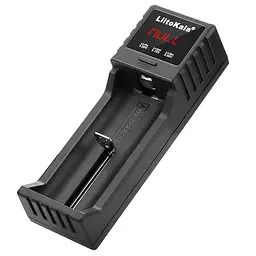 Зарядное устройство для LiitoKala , 1x(Lion/LiFePO4/NiMH/NiCd), 1A, Auto Polarity, Display (Lii-S1)