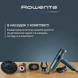 Фен Rowenta Maestria For you 1800 Вт синій (HY9430E0) - мініатюра 7